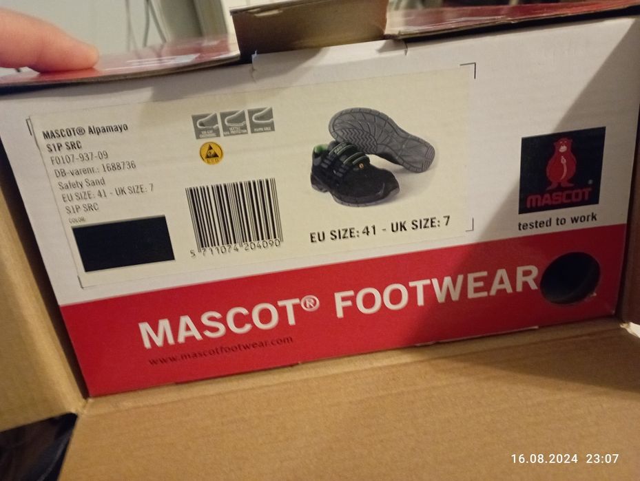 buty mascot alpamayo rozmiar 41 wkładka 27,5 cm nowe