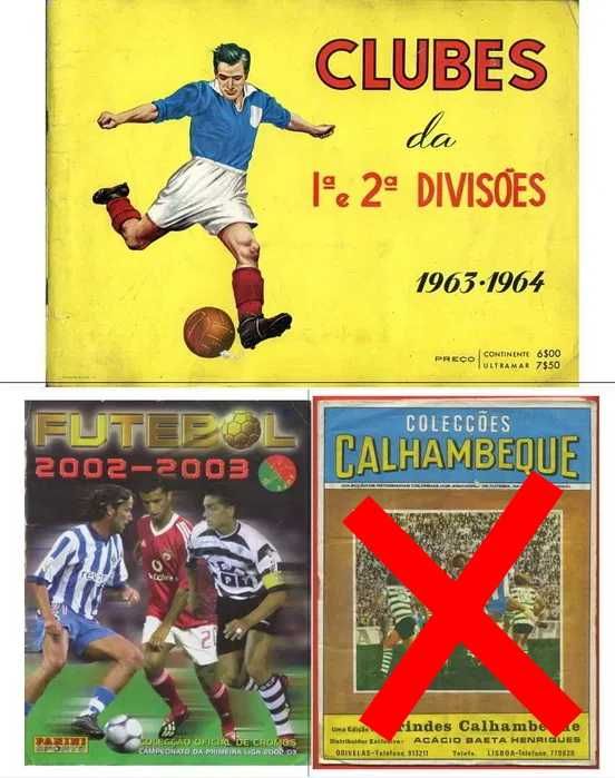 cadernetas de desporto, lote de 2 ESPECIAIS