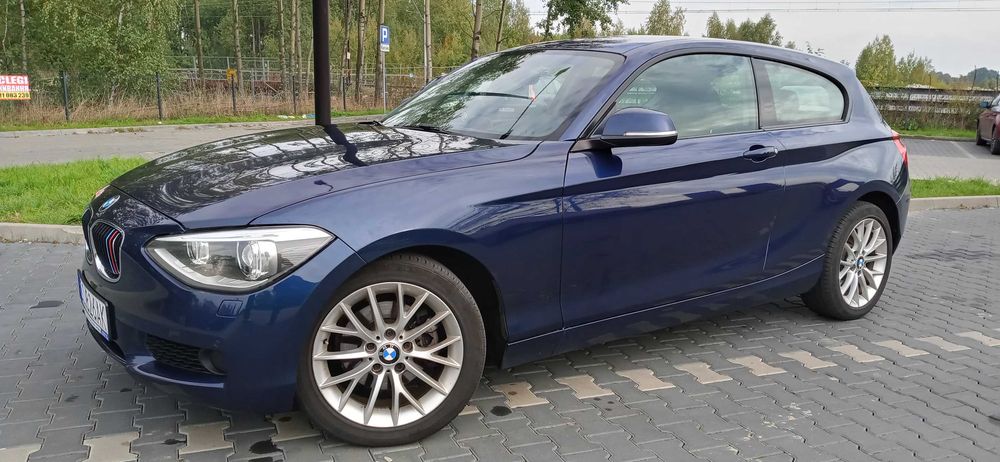 BMW 120d 184KM 3Drzwi Xenon Led Klimatronik Park Navi Alum Bezwypadek