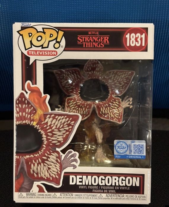 Funko pop stranger things Demogorgon in fier 1821