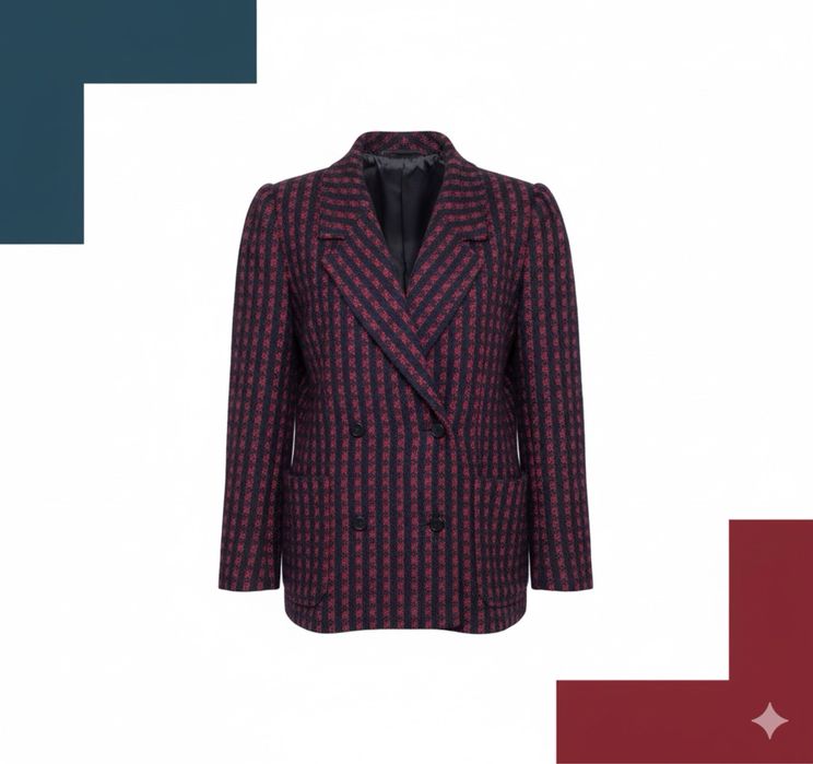 Вінтажний теплий жіночий піджак