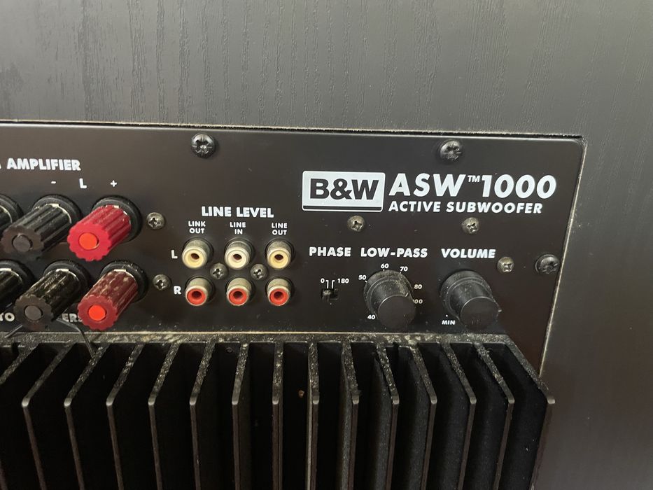 B&W ASW 1000 Active Subwoofer