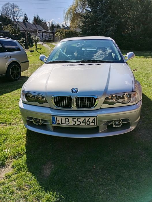 BMW 3 COUPE 2,5 benzyna+gaz "silwer"