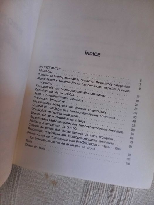 livro de Medicina Broncopneumopatias Obstrutivas monografia Beecham