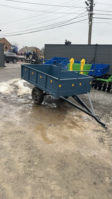 Прицеп легковий,прицеп самосвал,прицеп до мини трактора,прицеп птс