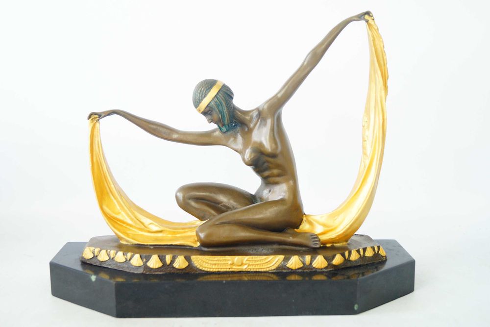 Figura z Brązu Rzeźba Kleopatra Tancerka Mitologia