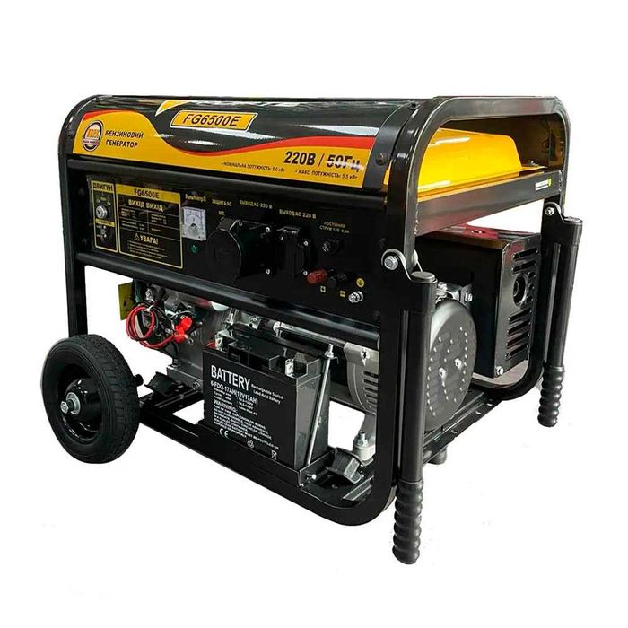 Генератор бензиновий Форте FG6500E, 5.5 кВт