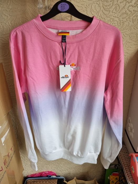Ellesse bluza oryginalna  rozowa  Nowa uk10 S/M