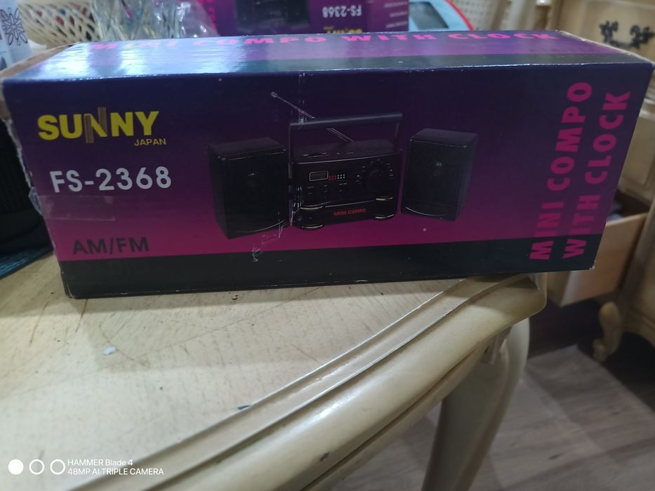 radio mini compo sunny