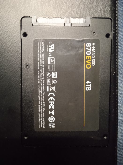 SSD 870 EVO 4TB....