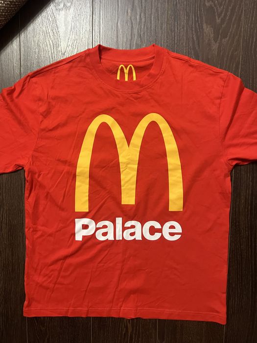 Футболка PALACE X McDonald’s tee scate sk8 supreme polar trasher