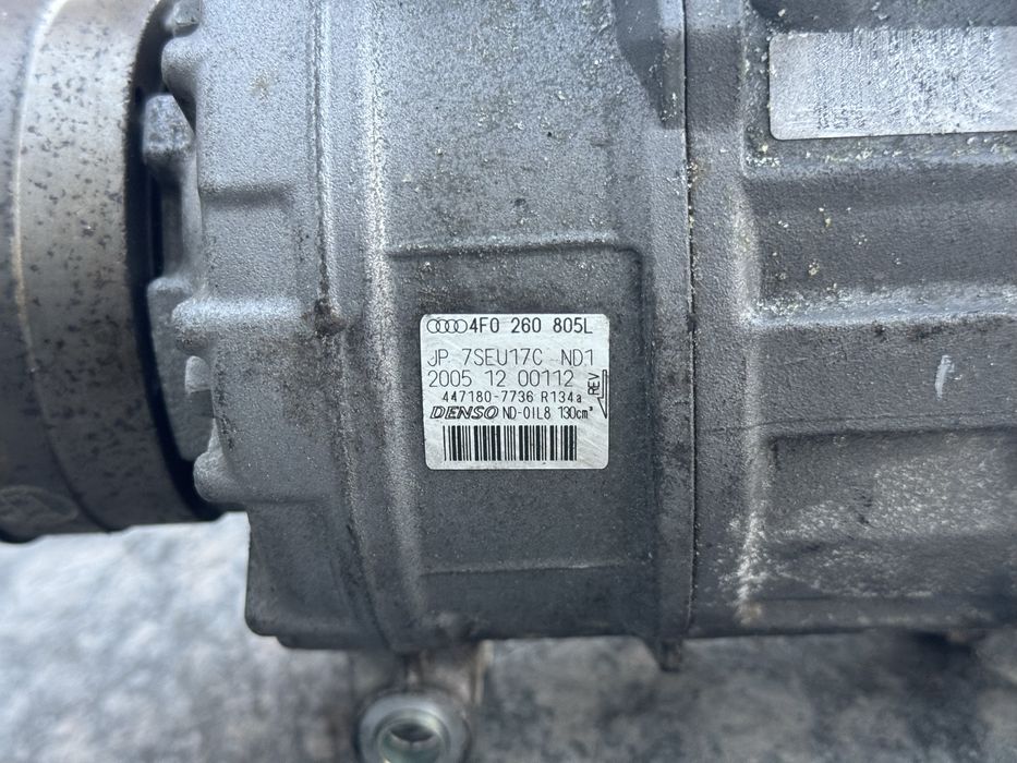 Компресор кондиціонера Audi a6 c6 4.2 fsi компресор ауді а6 4.2 бензин