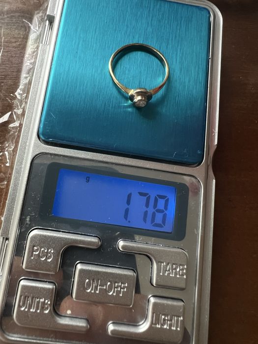 Złoty pierścionek z oczkiem pr 585