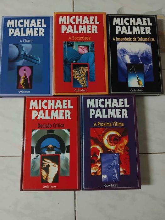 5 Livros Policiais de Michael Palmer - CL