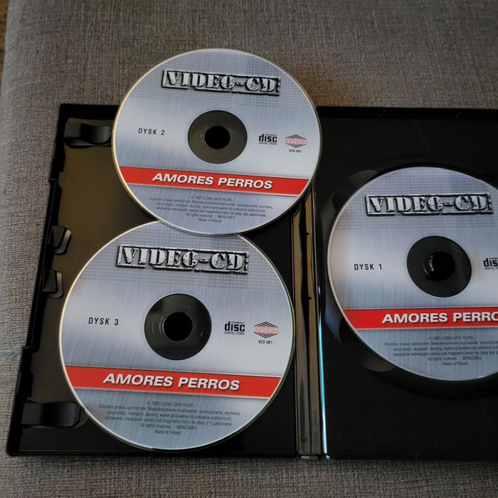 DVD Amores Perros 3 płyty