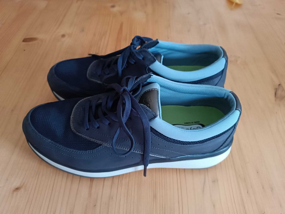 Шкіряні туфлі-кросівки, ортопедичні