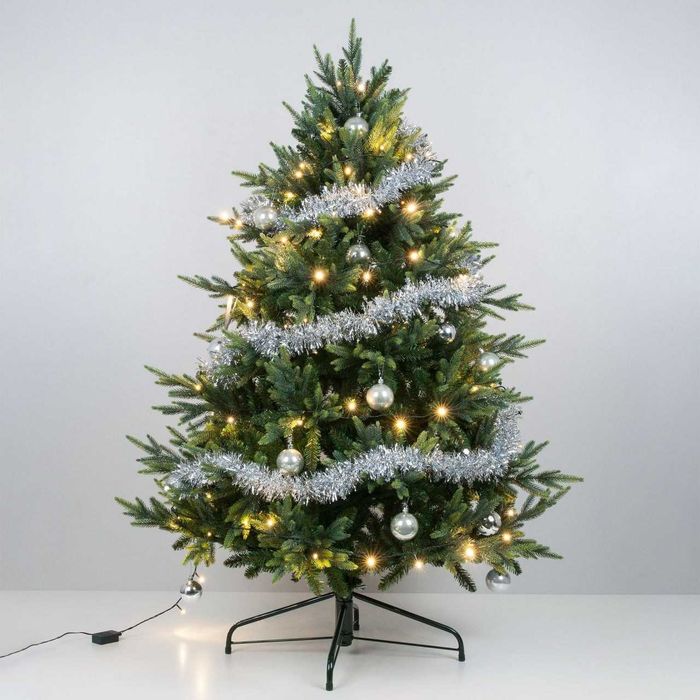 Яркая гирлянды-«нить» для украшения ёлки и интерьера. В ассортименте!