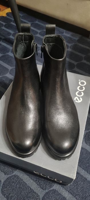 Botki damskie skórzane Ecco Modtray Hydromax 37