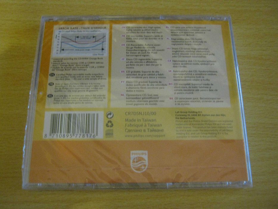 CD-R Phillips Selado Várias Unidades