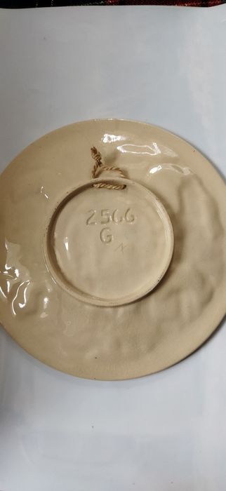 Patera na ścianę ceramika zamki 23 cm