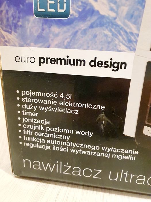 NOWY NU6 Hazy Eldom nawilżacz powietrza ultradźwiękowy