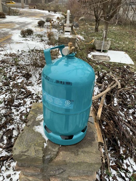 Польський газовий балон Vitkovice Milmet на 5кг, обʼєм 12 л