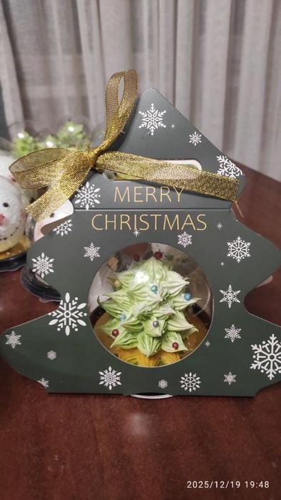 Choinka  świąteczna zefir ukraiński marshmallow