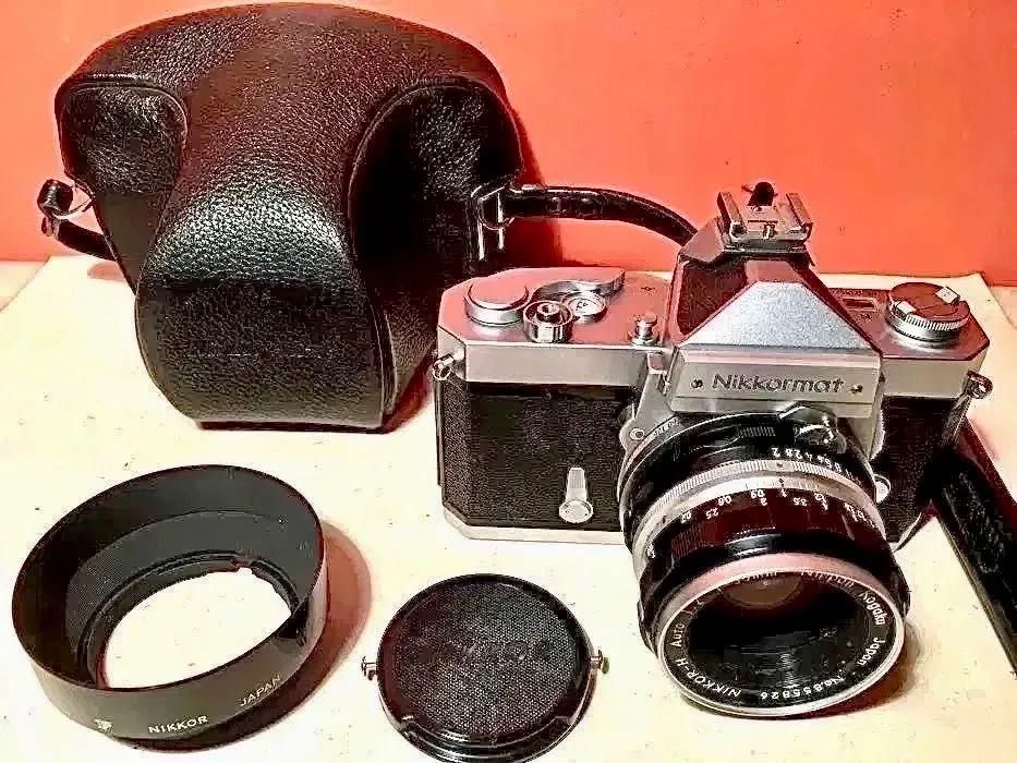 NIKKORMAT FT / NIKON - câmera fotográfica icónica da década de 70