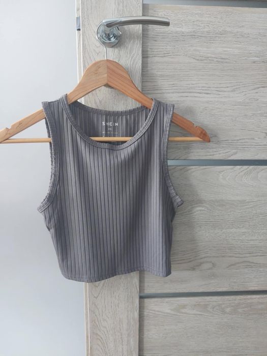 Top szary, rozmiar XS