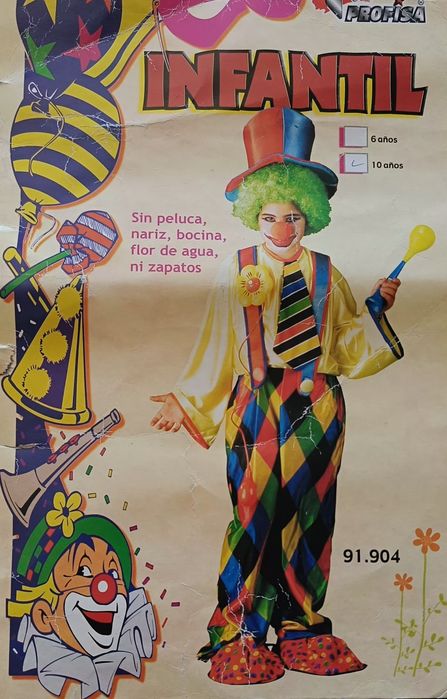 Fato de Carnaval/Halloween Unissexo