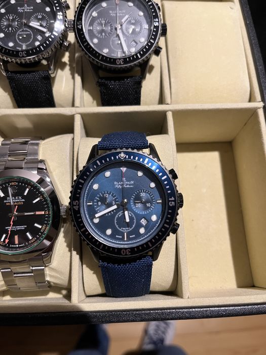 Colecao de relogio automatico e quartz