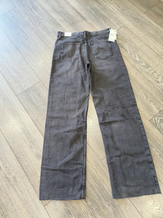 Джинсы широкие MANGO 38