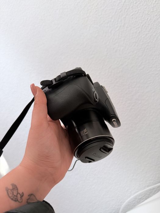 Câmara Canon PowerShot SX60 HS + Extras – Excelente para fotografia e vídeo