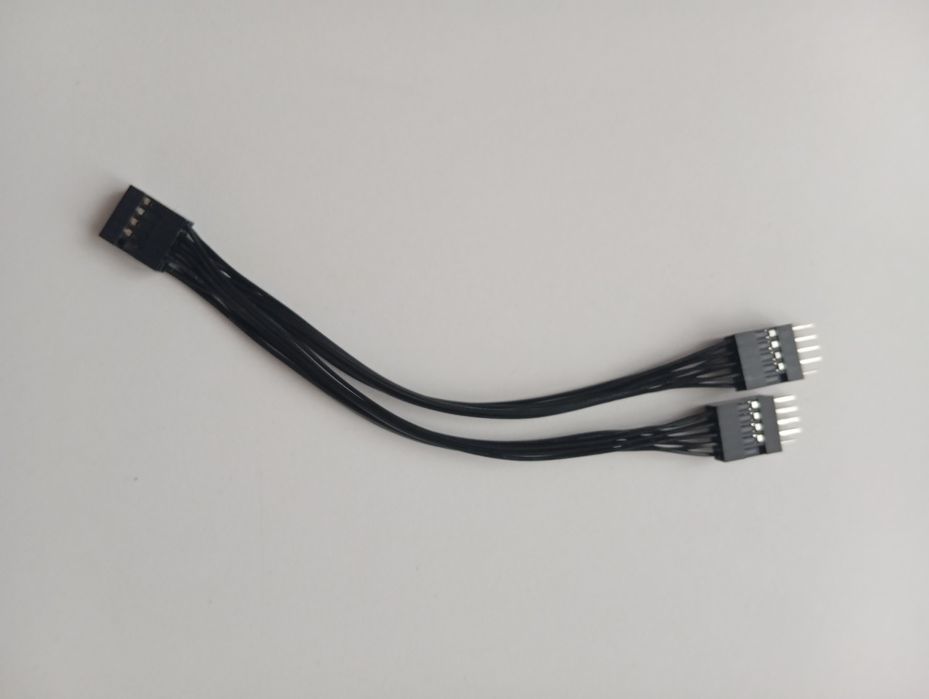 Кабель роздвоювач usb 1розєм  9pin на 2 роз'єми по 9pin