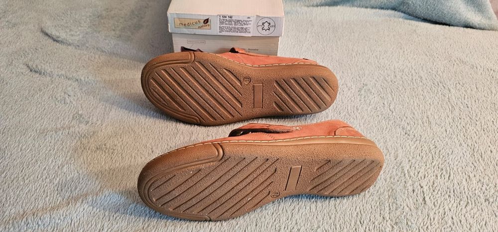 Buty damskie brązowe