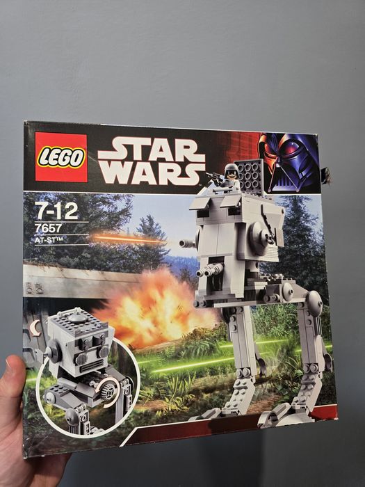 Zestaw Lego star wars AT-ST 7657 unikat okazja rare og vintage empire
