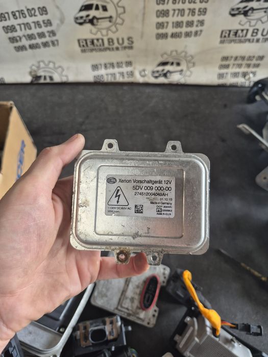 Блок розжигу ксенона xenon bmw Hella 5DV009000000