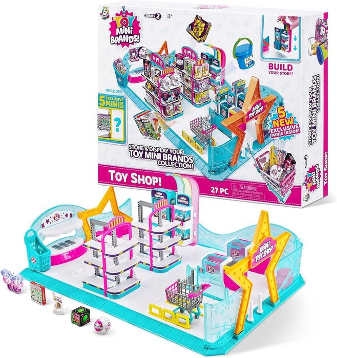 5 Surprise Toy Mini Brands міні магазин іграшок від ZURU (Серія 2)