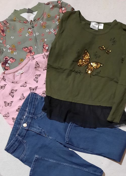 Zestaw ubranek dla dziewczynki roz. 134-140