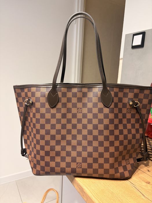 Louis Vuitton neverfull mm skóra naturalna mm