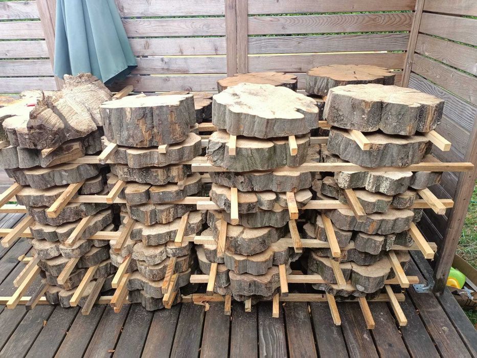 Plastry drewna 40 cm Grab