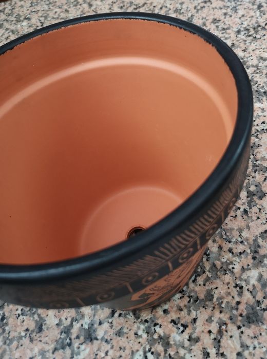 Vaso pintado à mão