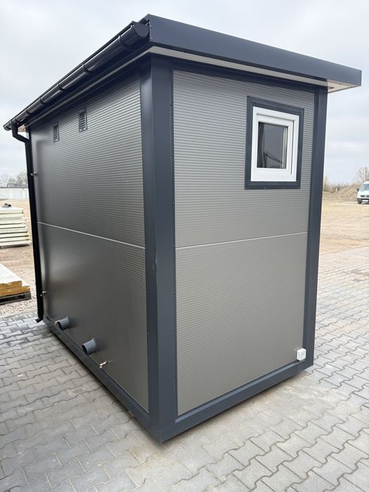 Toaleta przenośna publiczna WC łazienka kontener sanitarny camping