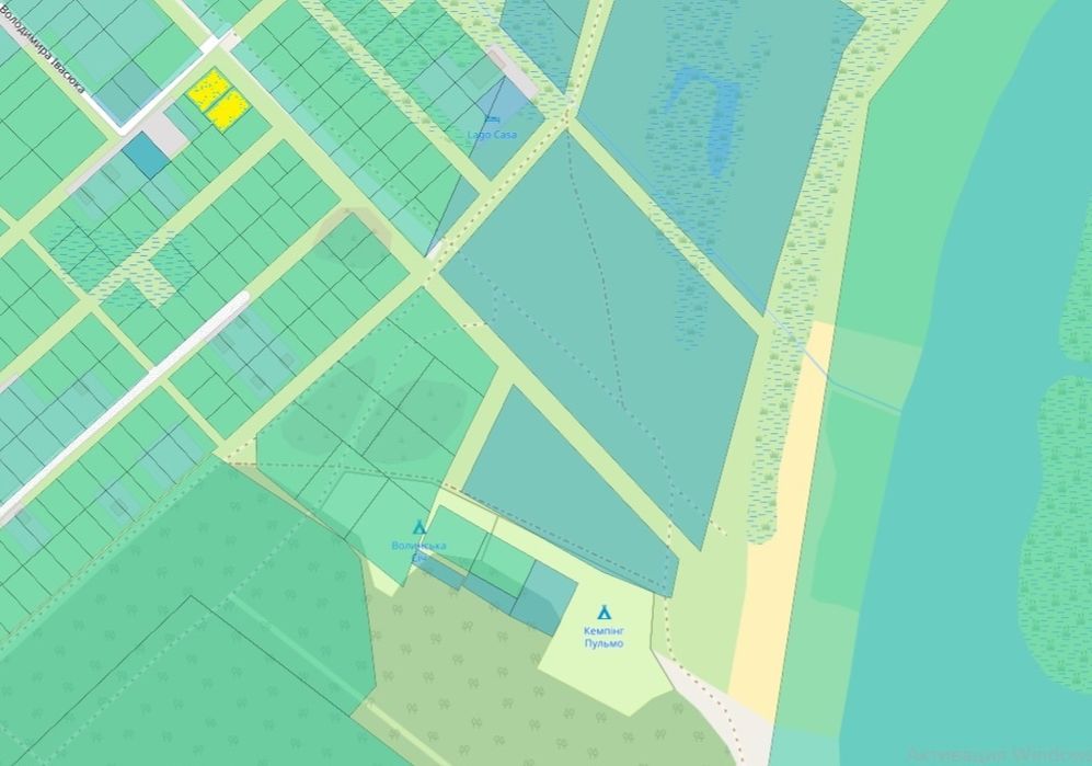 Земельна ділянка, озеро Світязь 0.12га