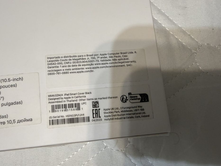 Новий оригінальгий Smart Cover ipad 7 8 9 10,2/10,5 ipad pro