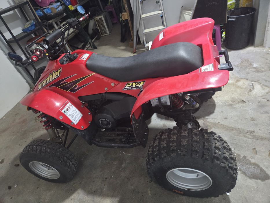 Moto 4 polaris scambler 500 automatica