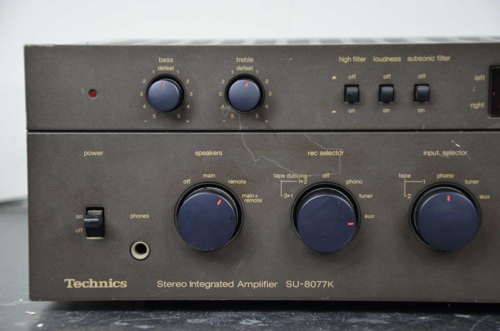 Wzmacniacz TECHNICS SU-8077K Oryginał JAPAN Okazja