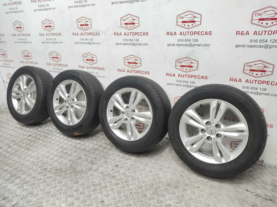Conjunto Jantes R17 Hyundai IX35 2009  a 2016 Original