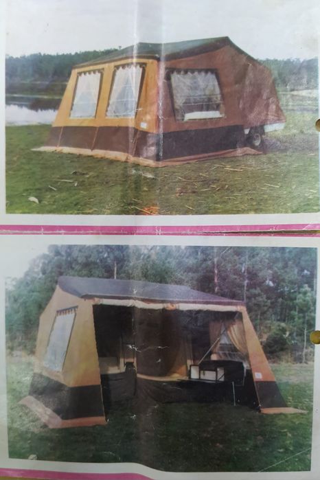 Reboque atrelado para campismo