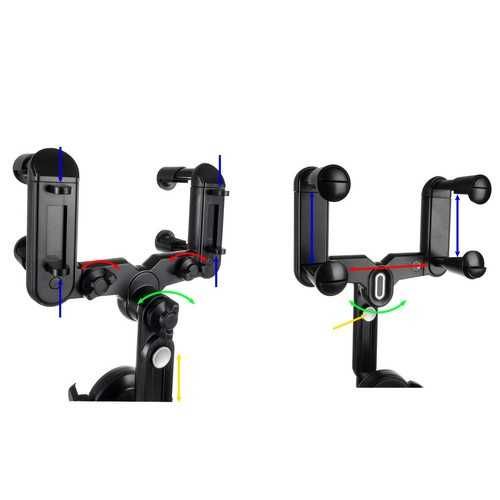 Uchwyt samochodowy na telefon na lusterko wsteczne